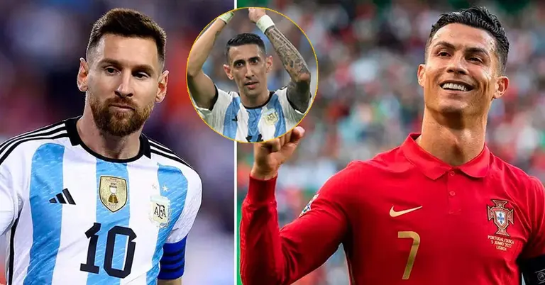 মেসি, রোনালদো ও দি মারিয়া